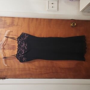 Express Black spaghetti strap dress, Size 6